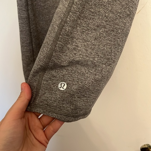 Lululemon grey mesh racer back tank top - Picture 3 of 6